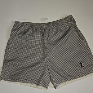 Vintage 90s Nike Court Tennis Shorts Geometric Dobby Pattern Swoosh #3